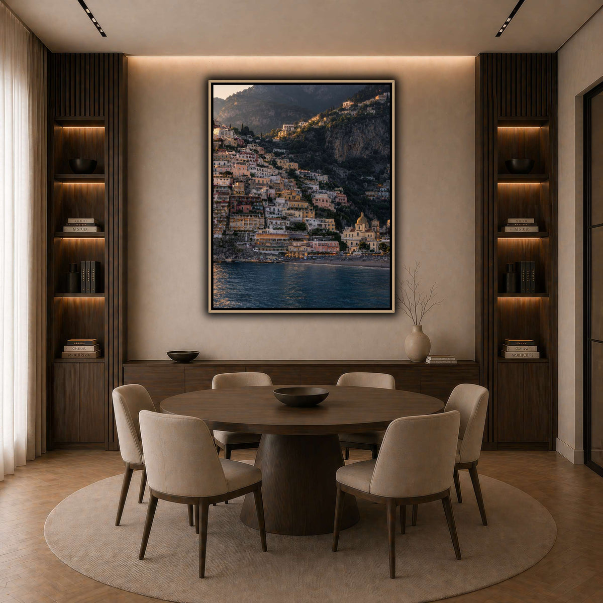04_Positano dark neutral-dining room