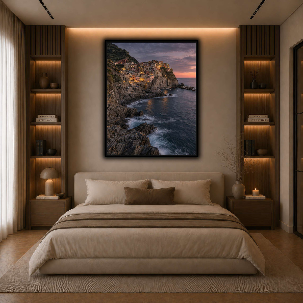 05_Manarola dark neutral-bedroom