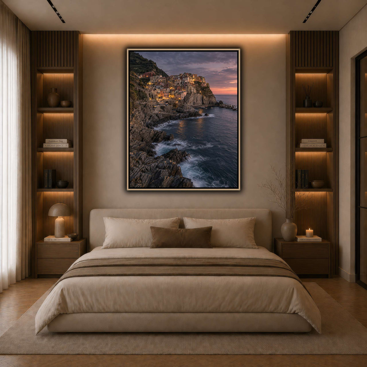 05_Manarola dark neutral-bedroom