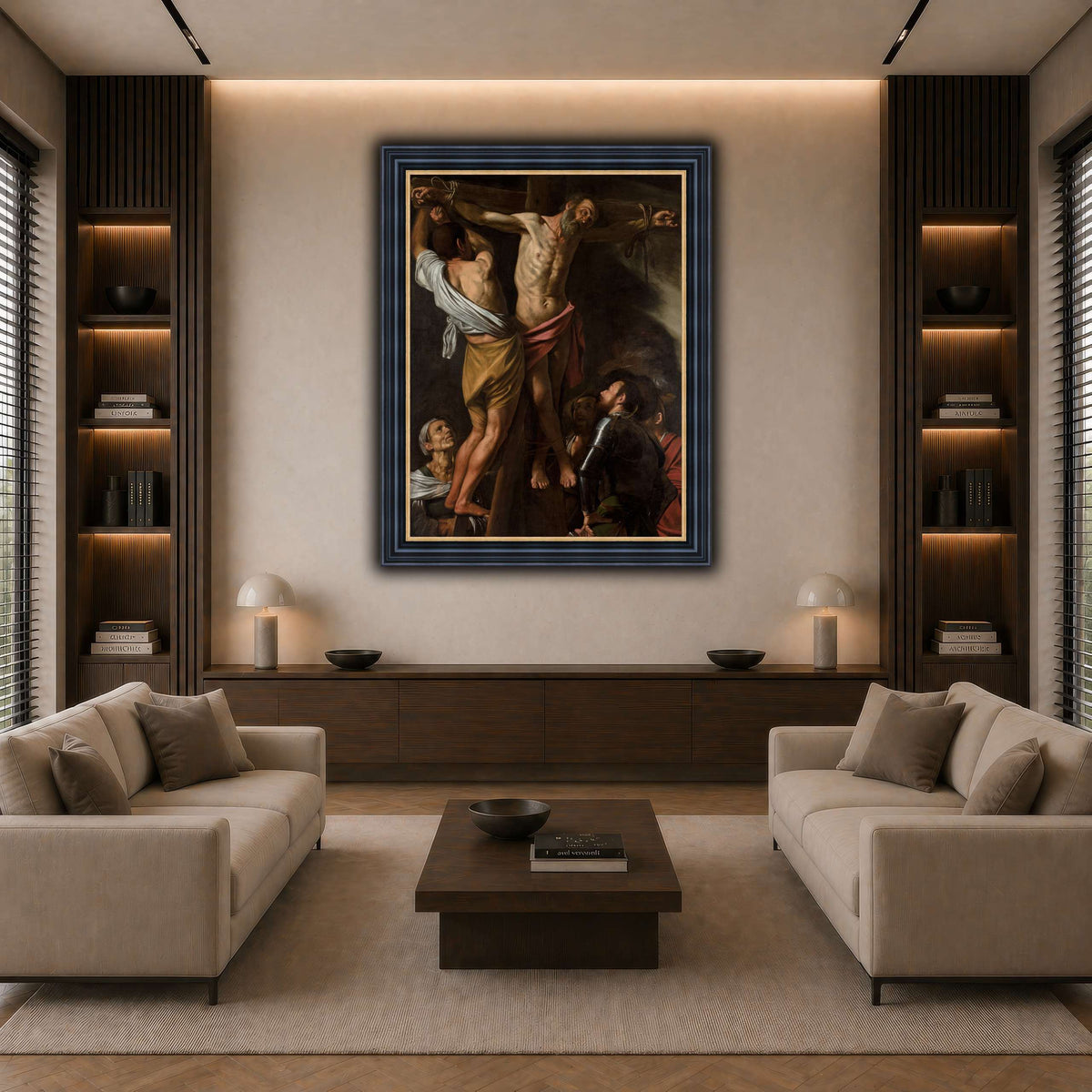 10 dark neutral-living room