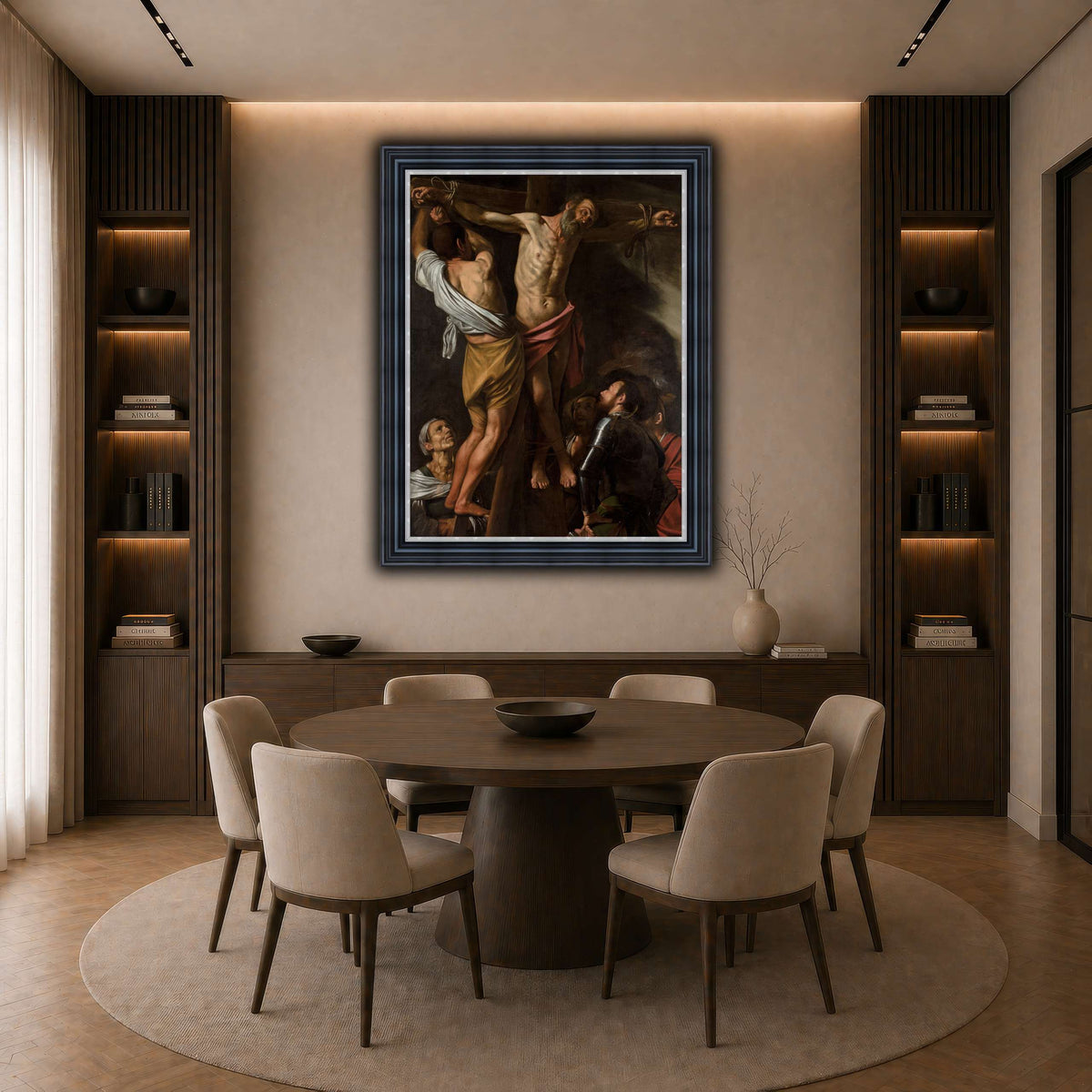 10 dark neutral-dining room