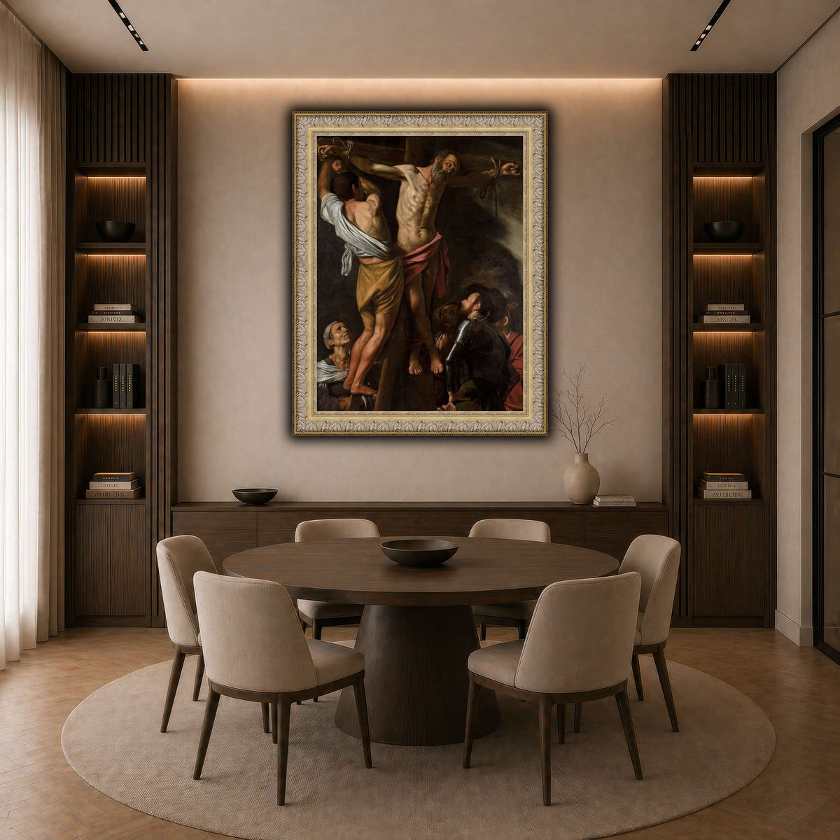 10 dark neutral-dining room