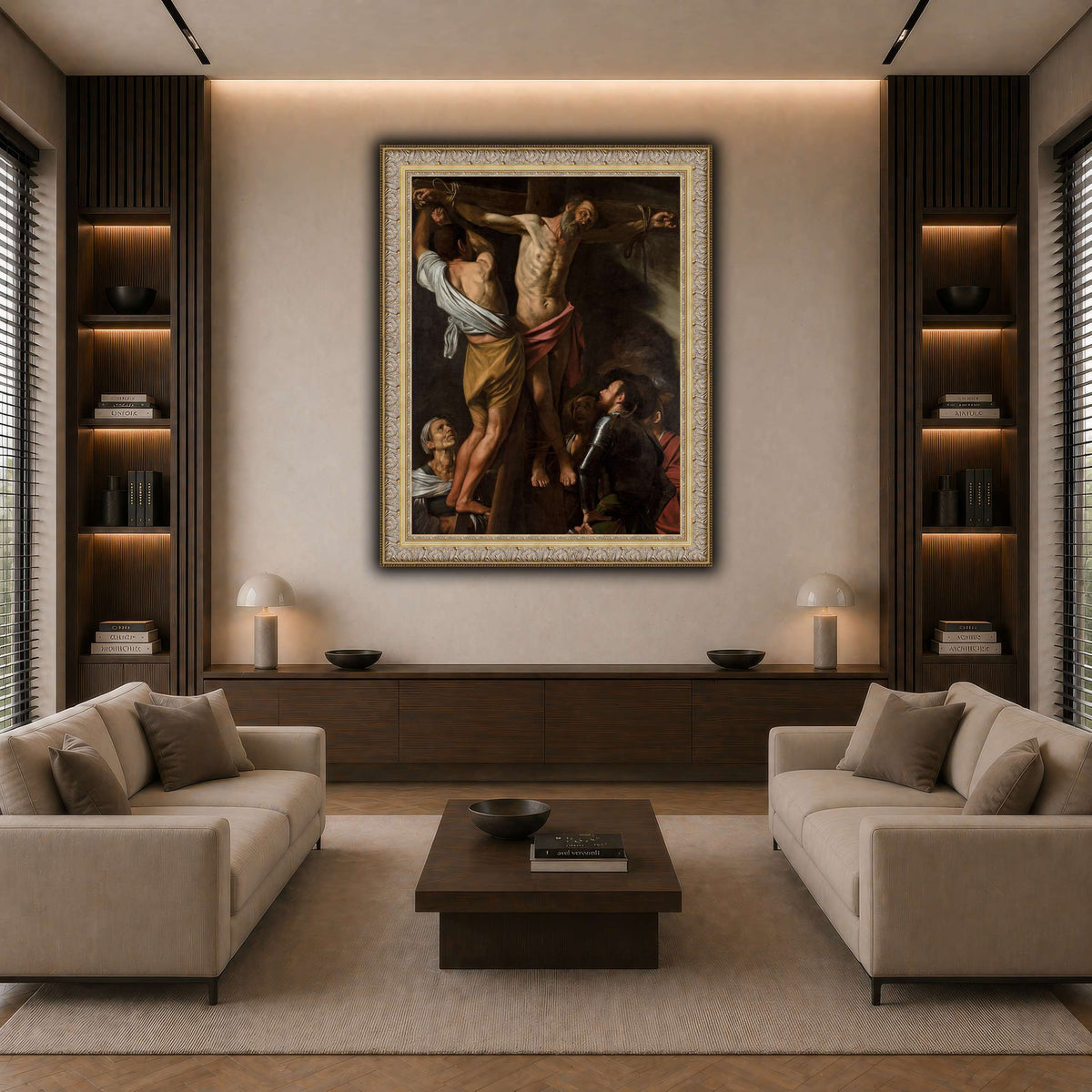 10 dark neutral-living room