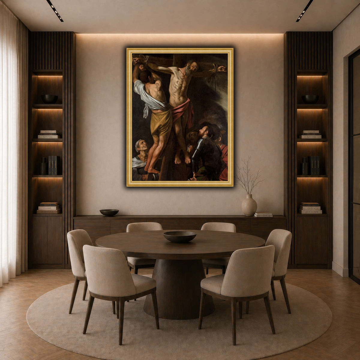 10 dark neutral-dining room