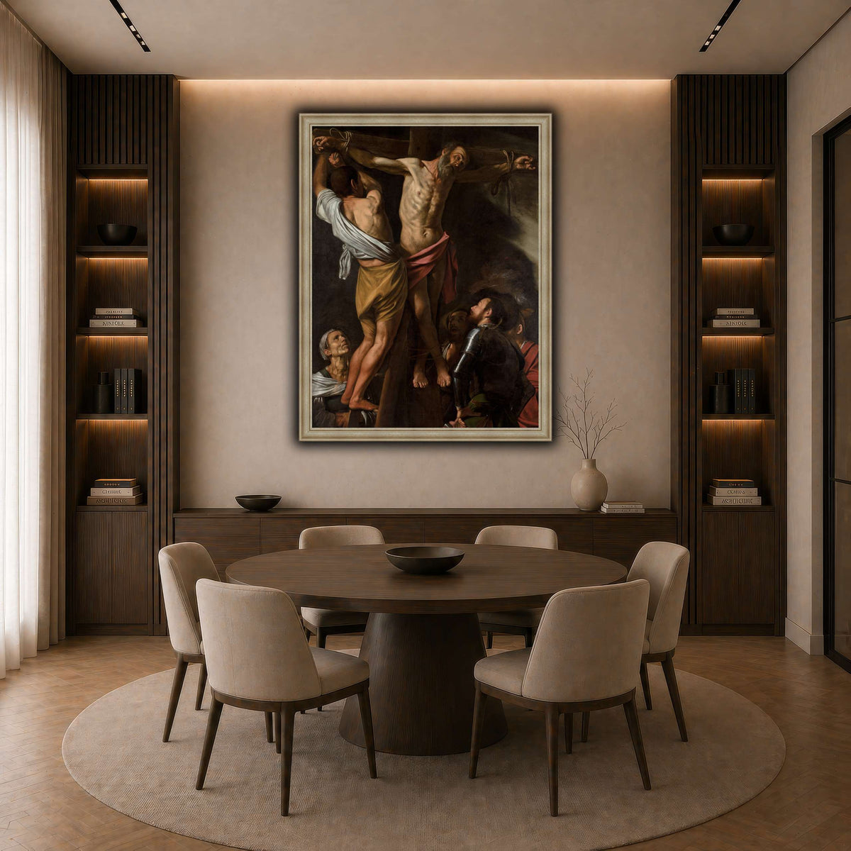 10 dark neutral-dining room