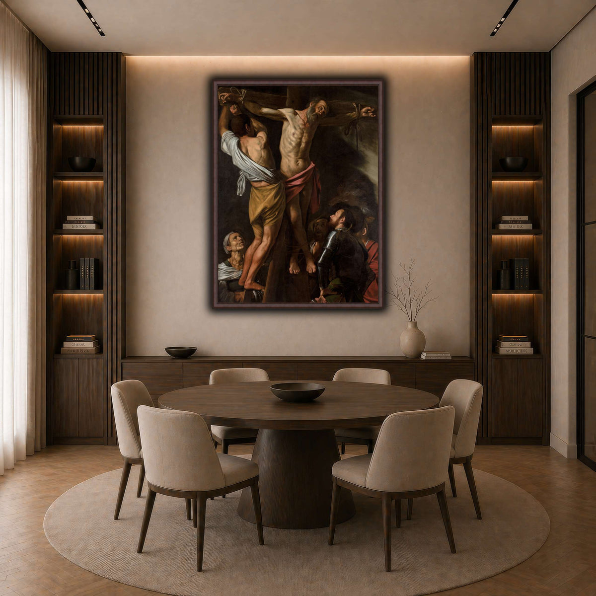 10 dark neutral-dining room