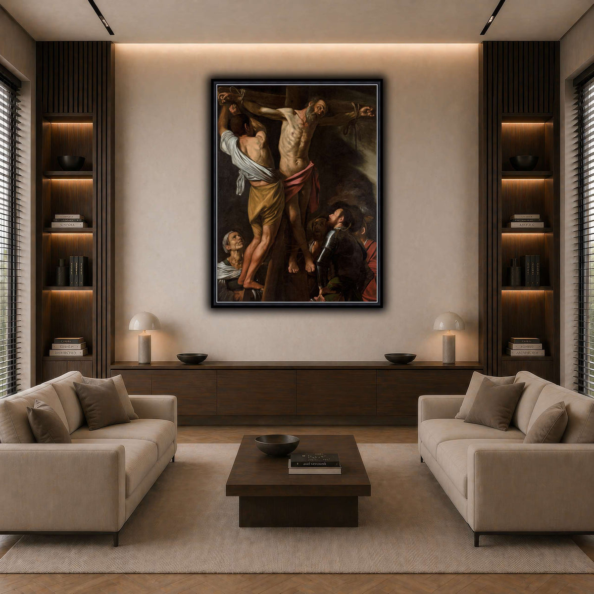 10 dark neutral-living room
