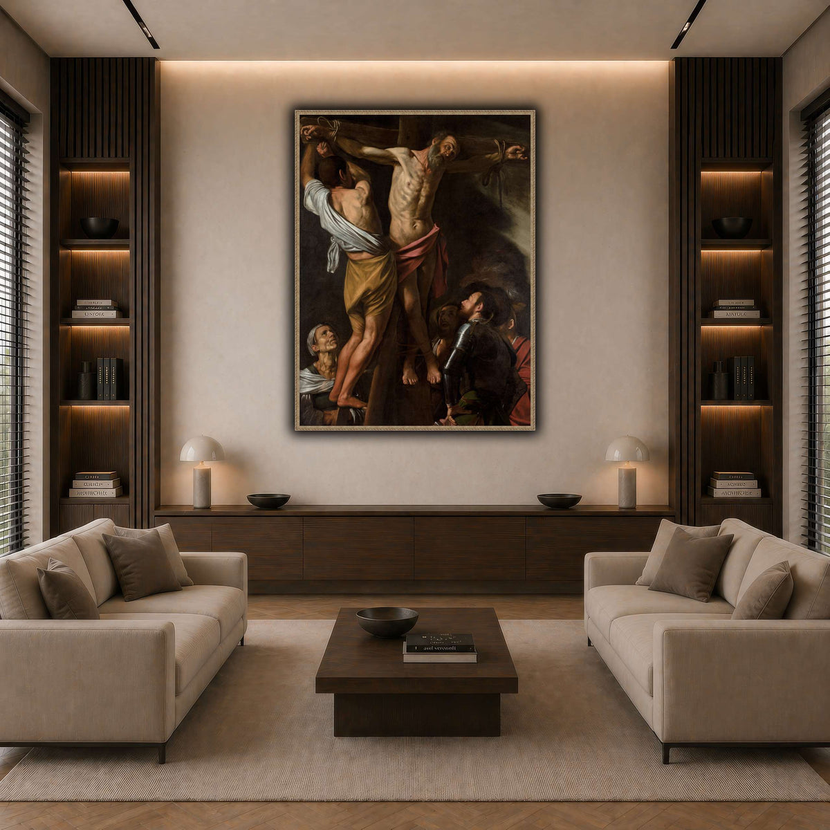 10 dark neutral-living room