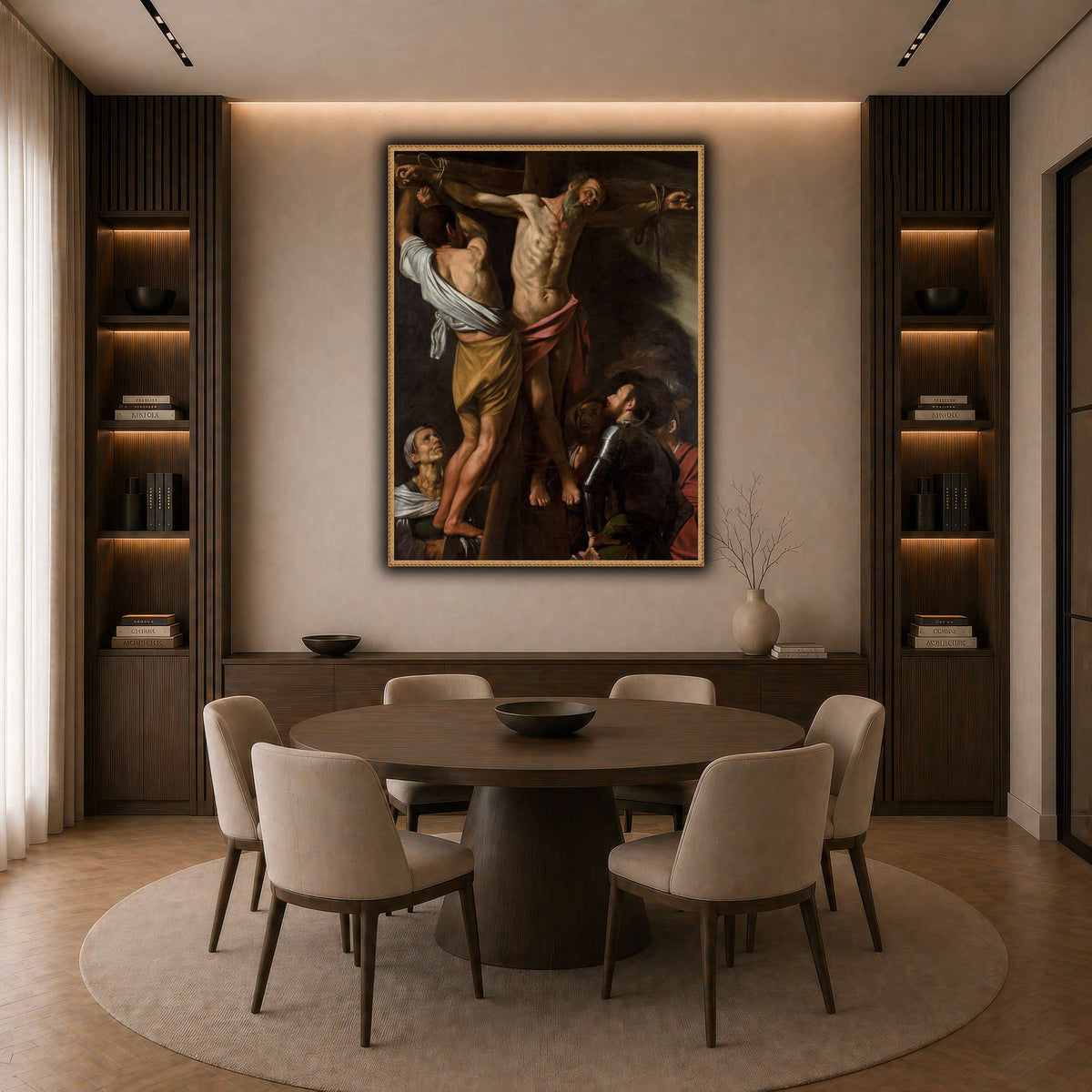 10 dark neutral-dining room