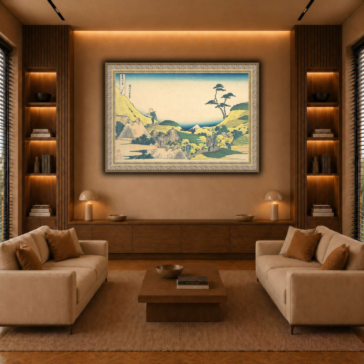 11_Katsushika Hokusai warm-living-room