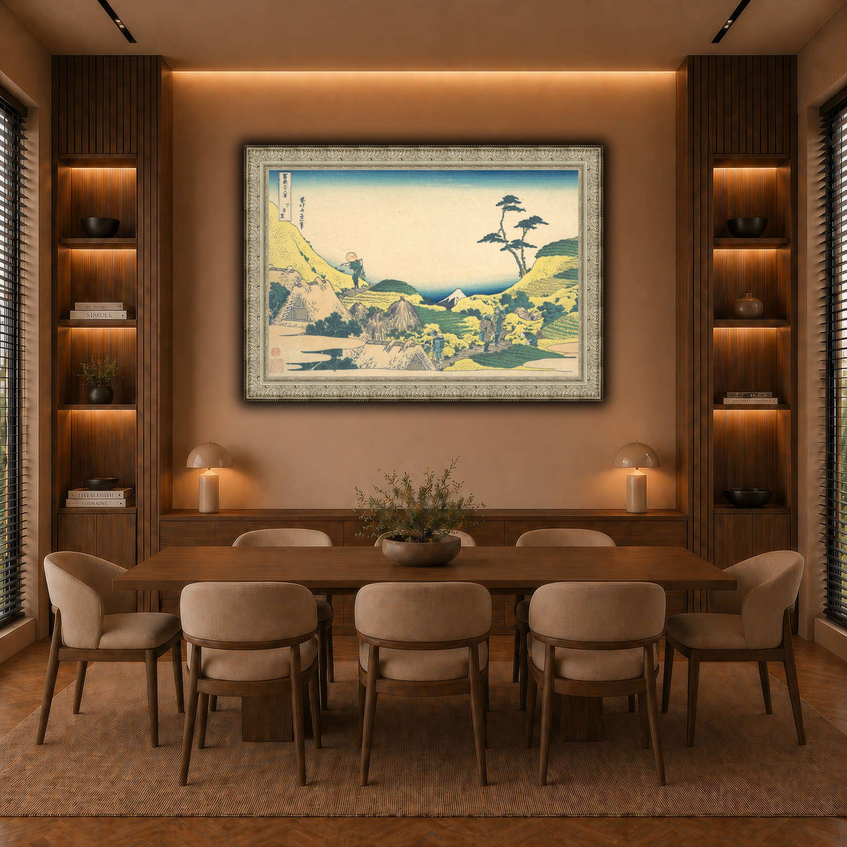 11_Katsushika Hokusai warm-dining room