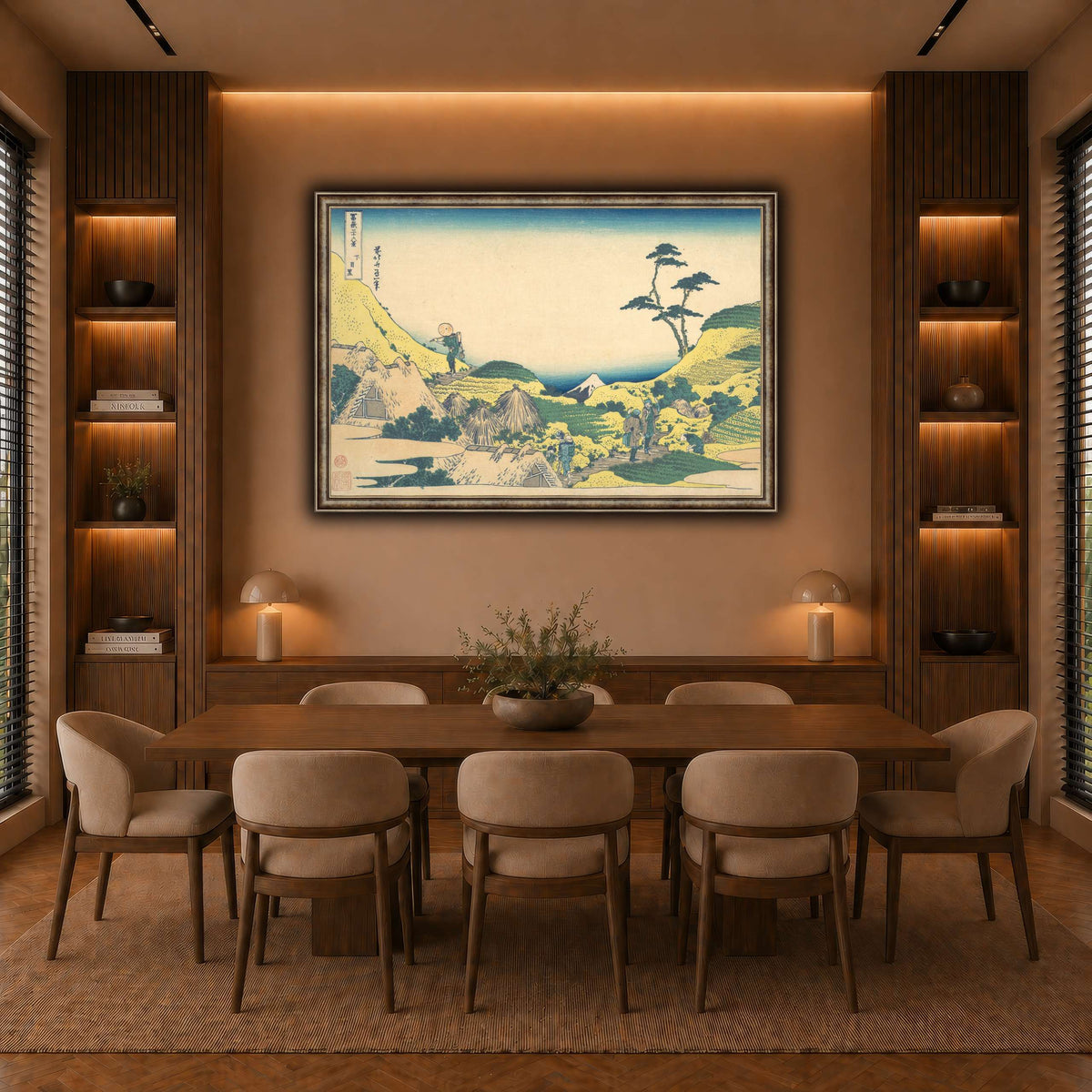 11_Katsushika Hokusai warm-dining room