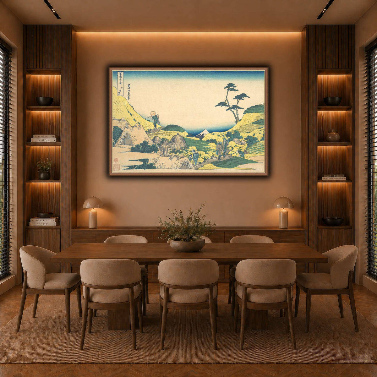 11_Katsushika Hokusai warm-dining room