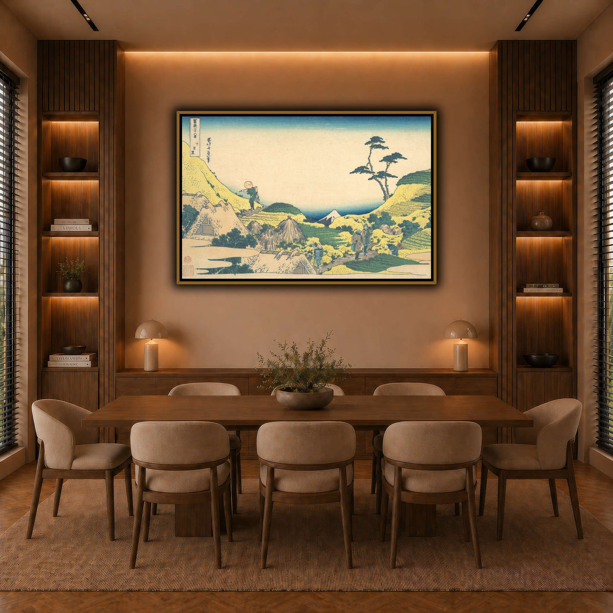 11_Katsushika Hokusai warm-dining room