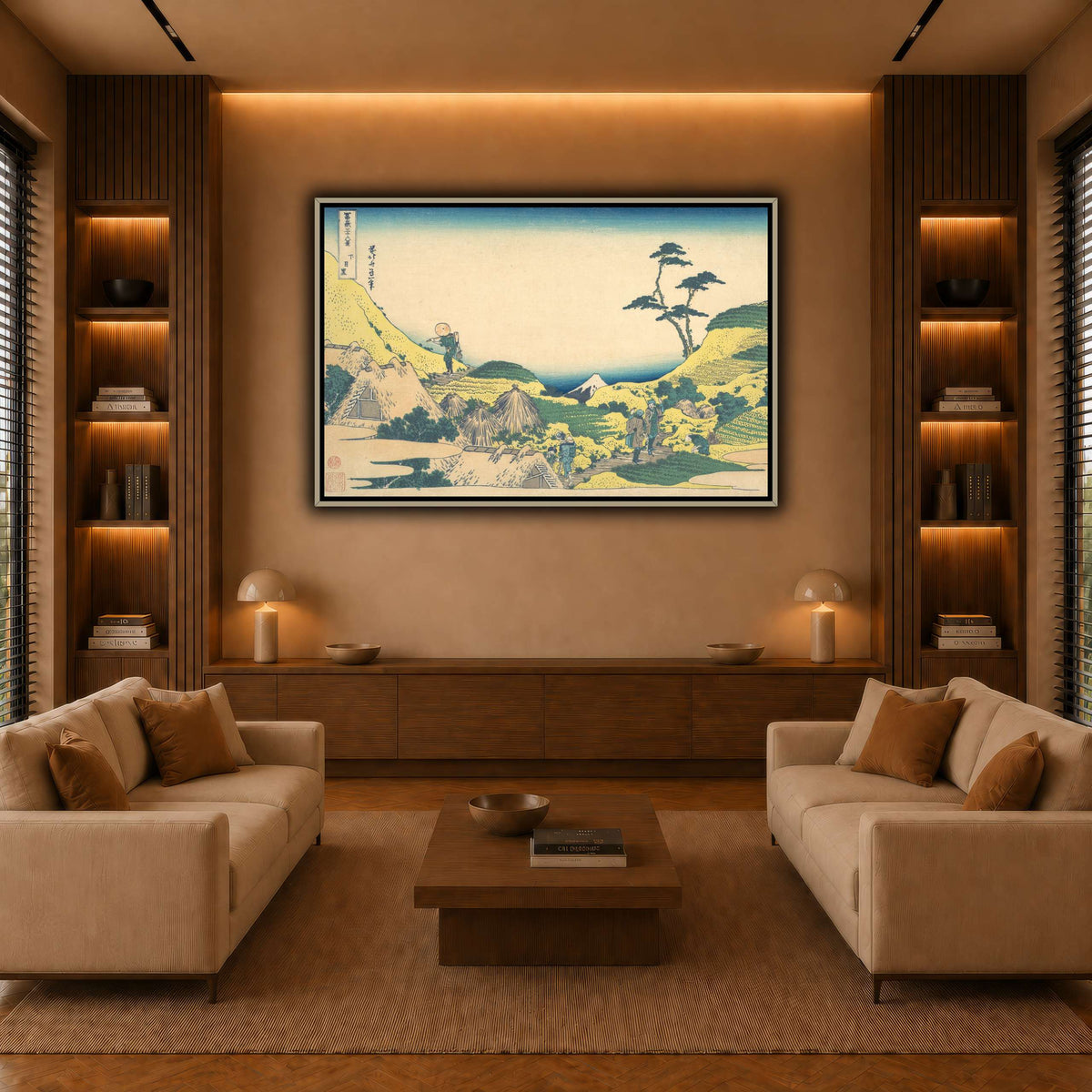11_Katsushika Hokusai warm-living-room