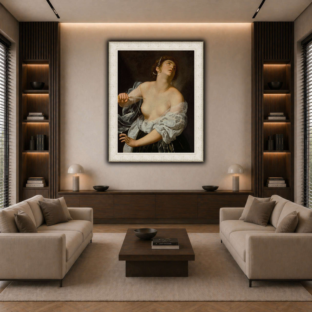 11 dark neutral-living room