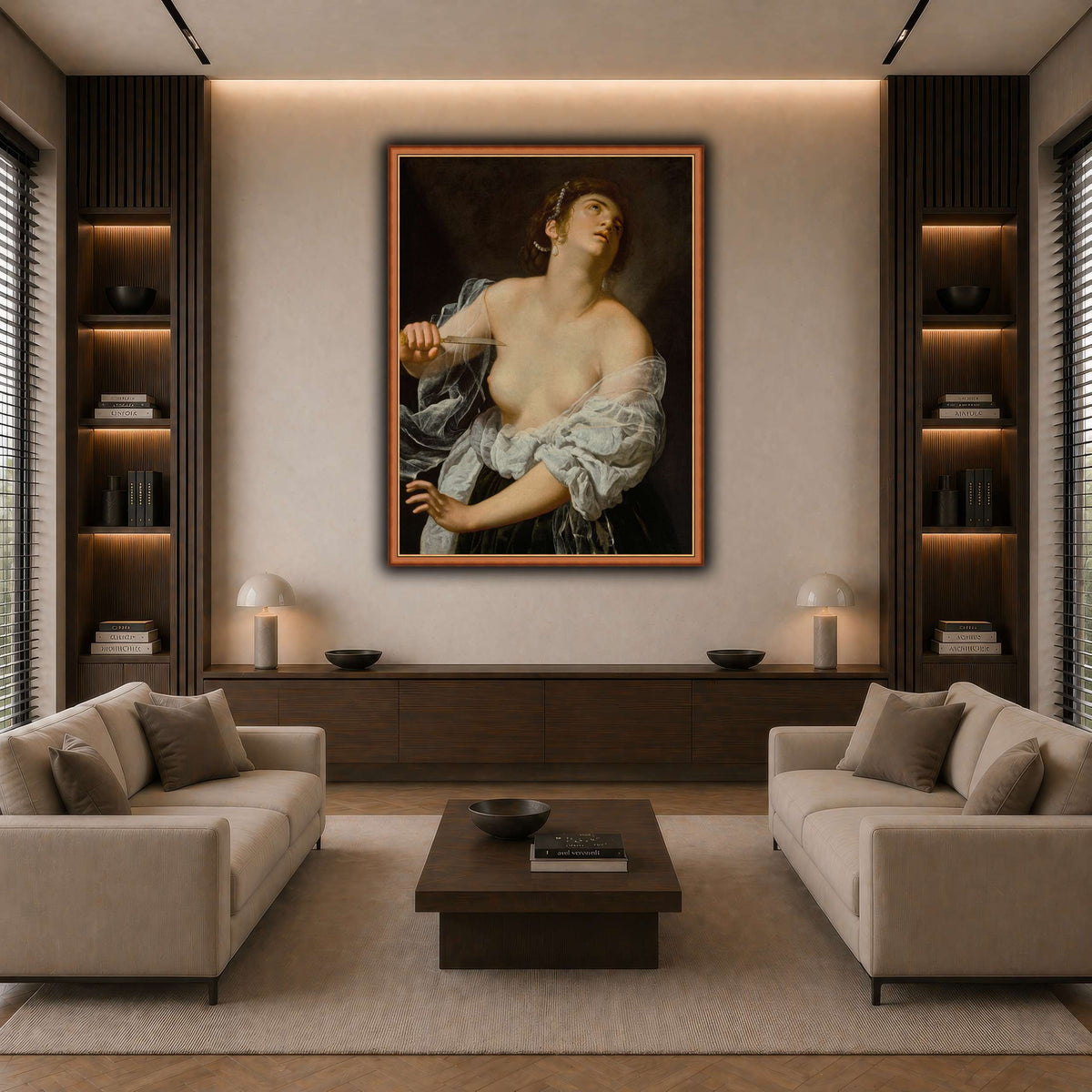 11 dark neutral-living room