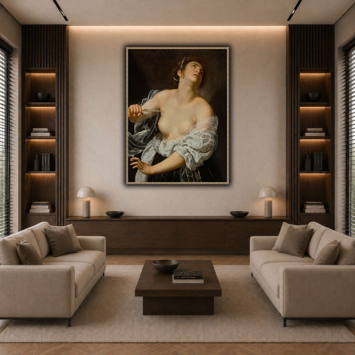 11 dark neutral-living room