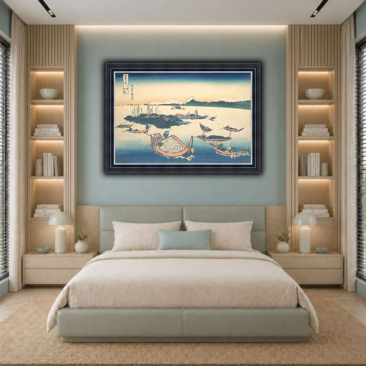 12_Katsushika Hokusai cool-bedroom