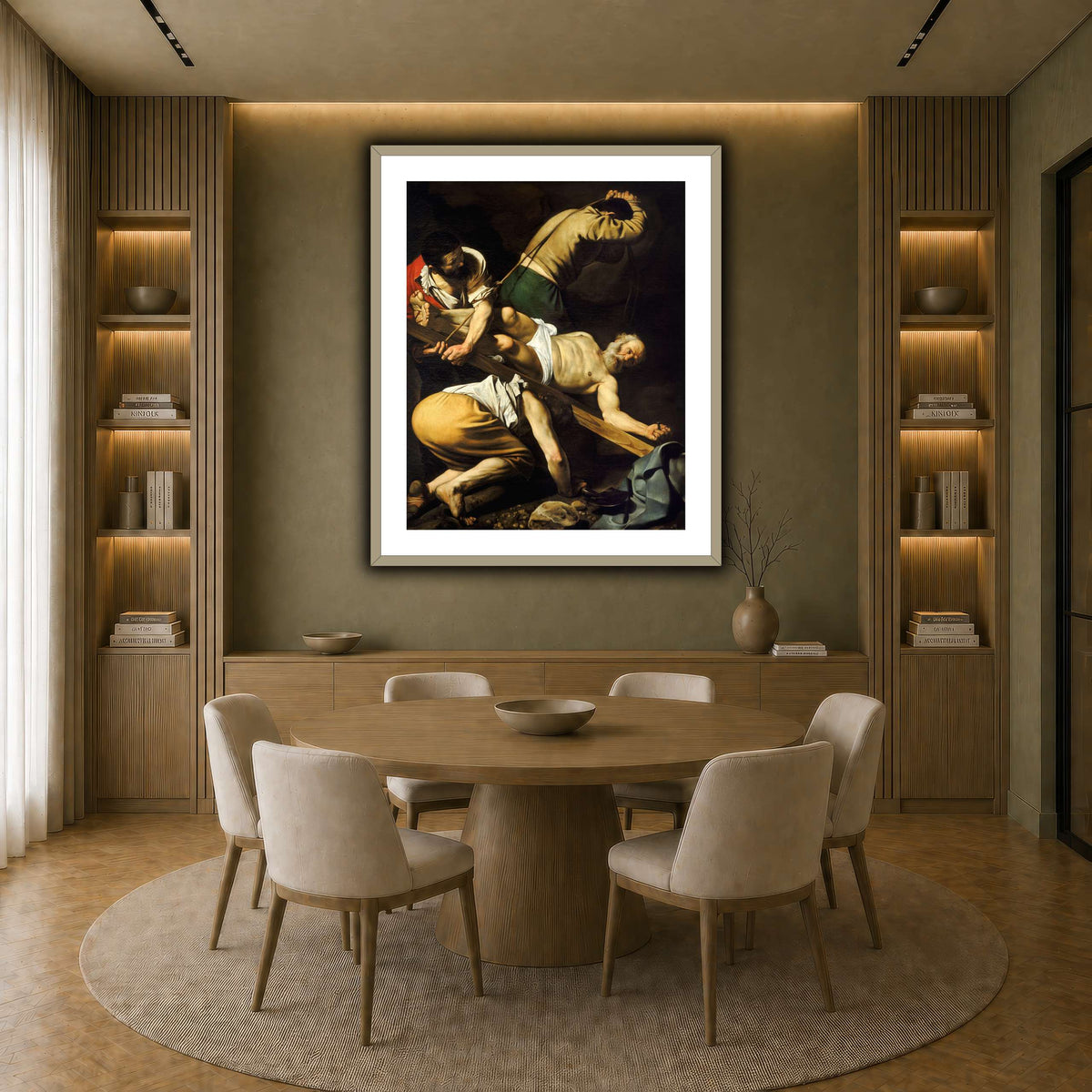 12 earth-dining room