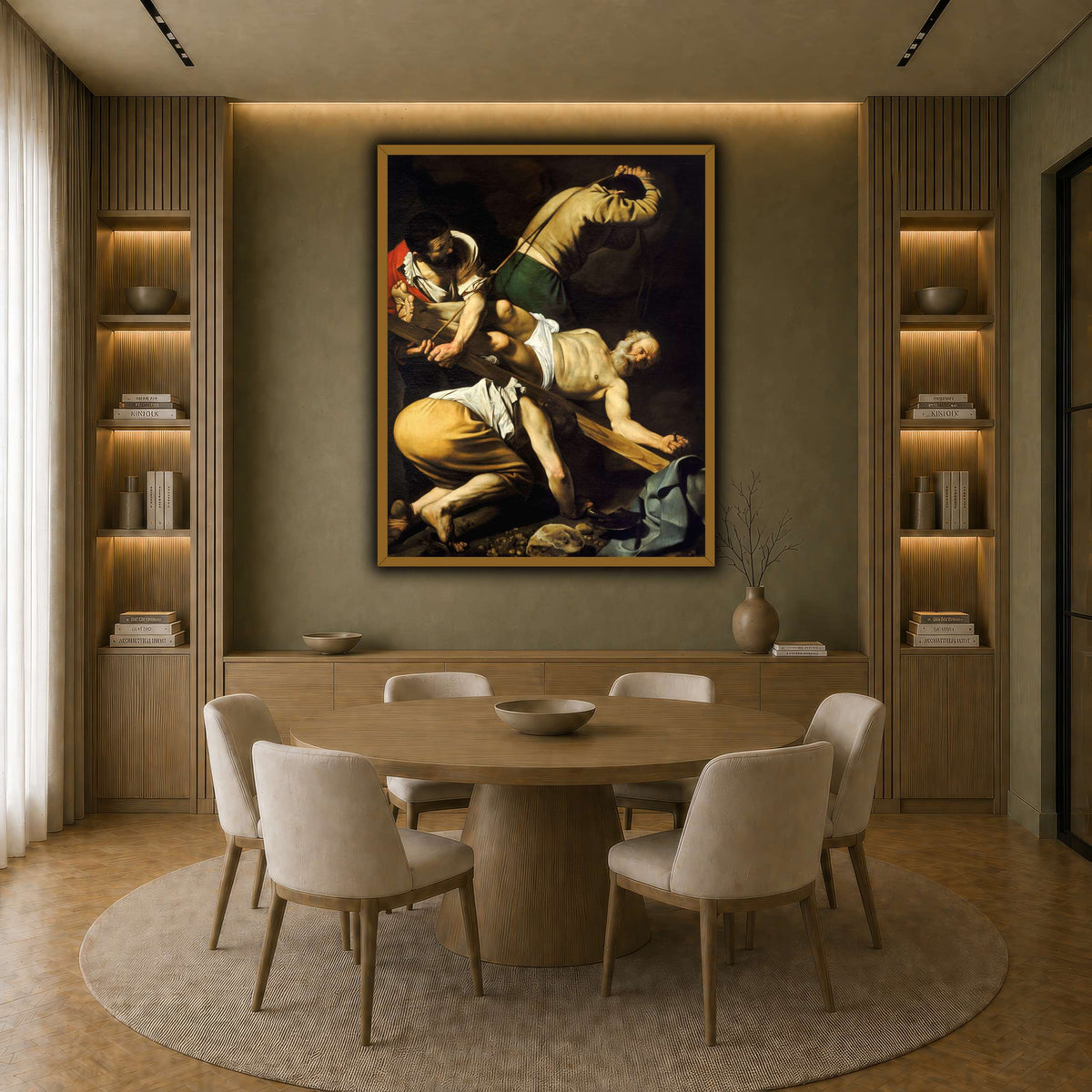 12 earth-dining room