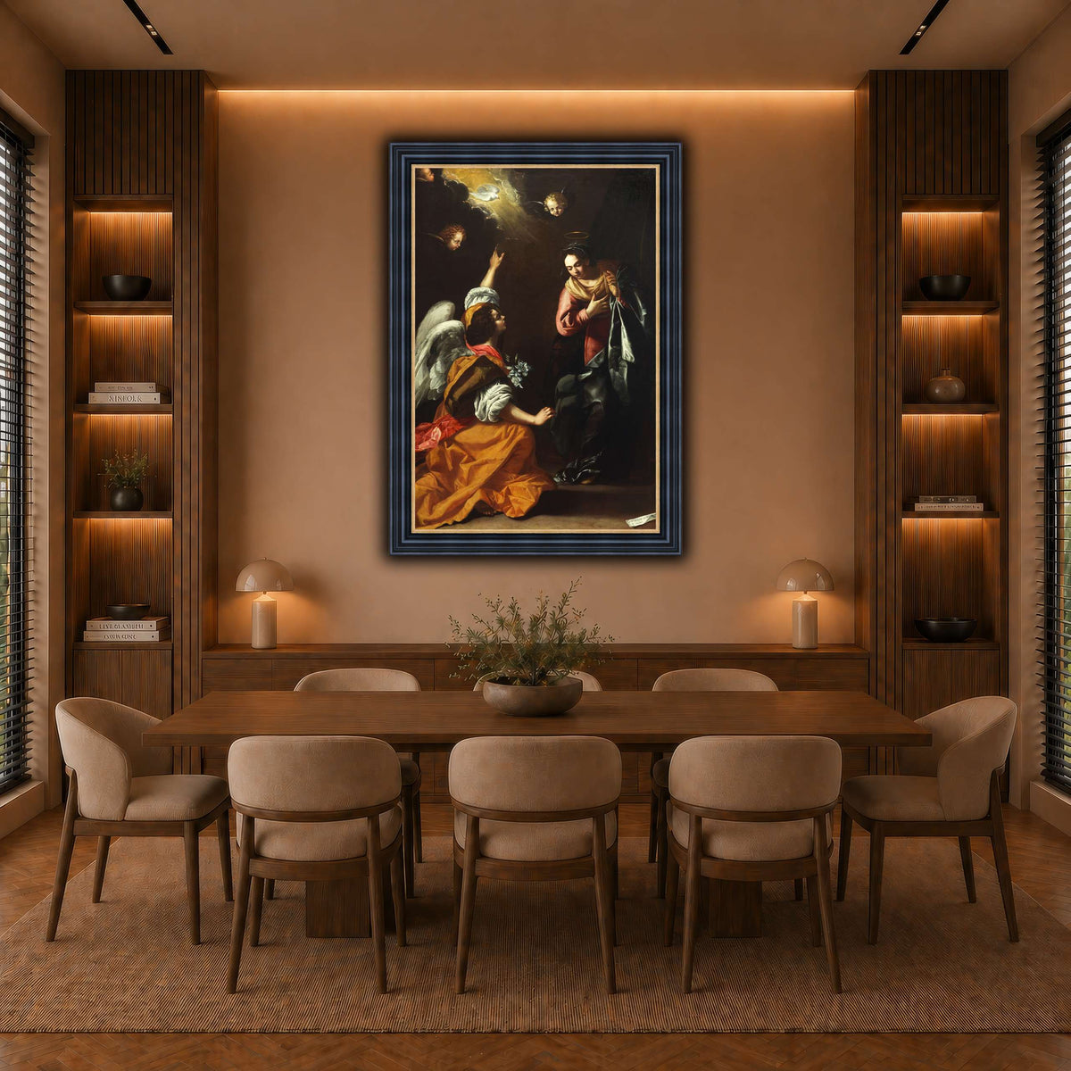 12 warm-dining room