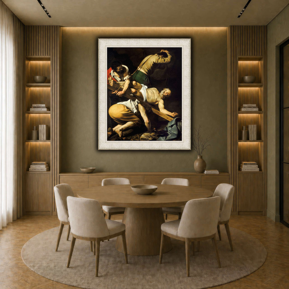 12 earth-dining room