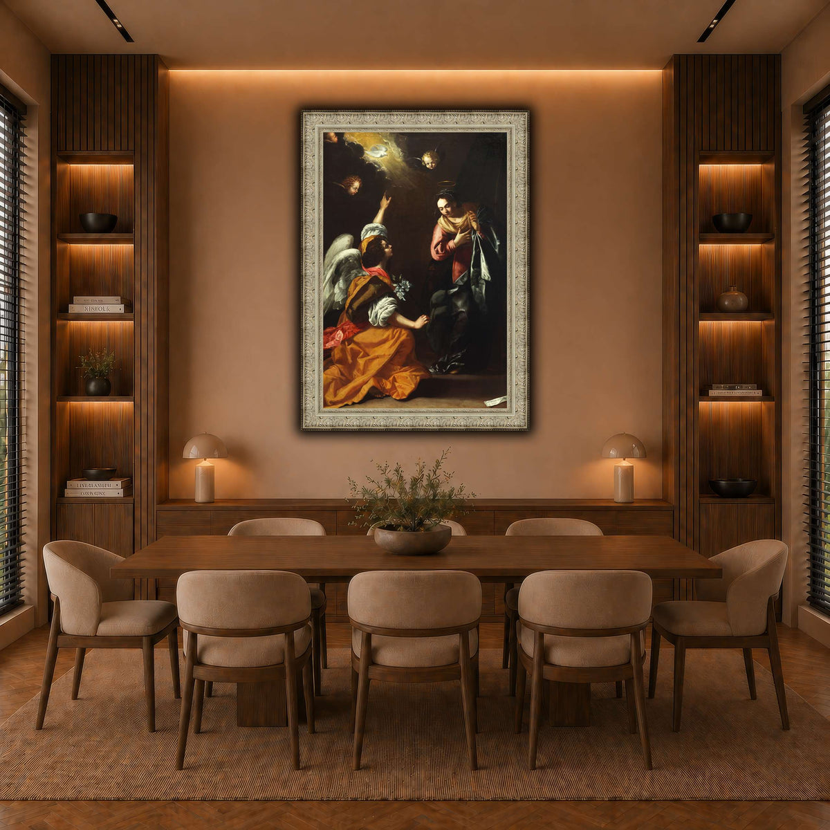 12 warm-dining room