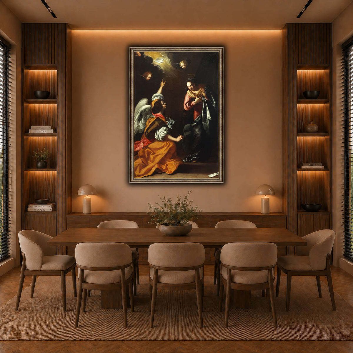 12 warm-dining room