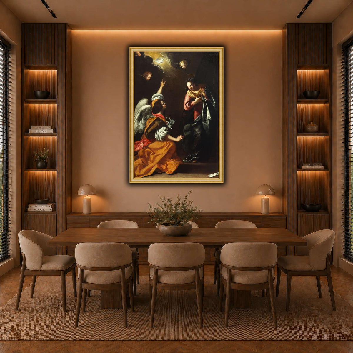 12 warm-dining room