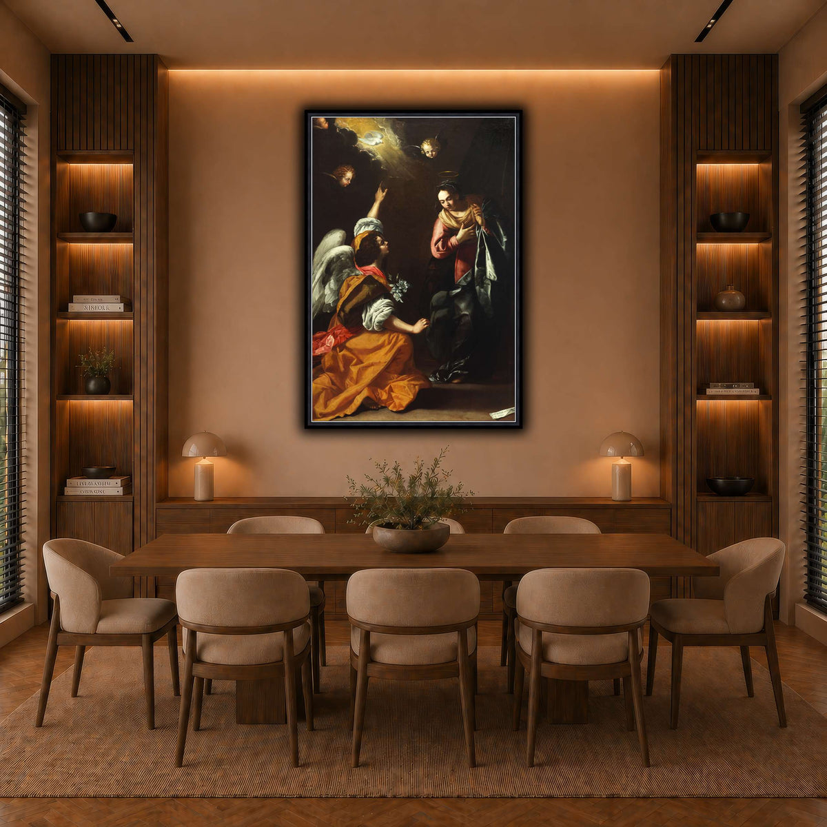12 warm-dining room