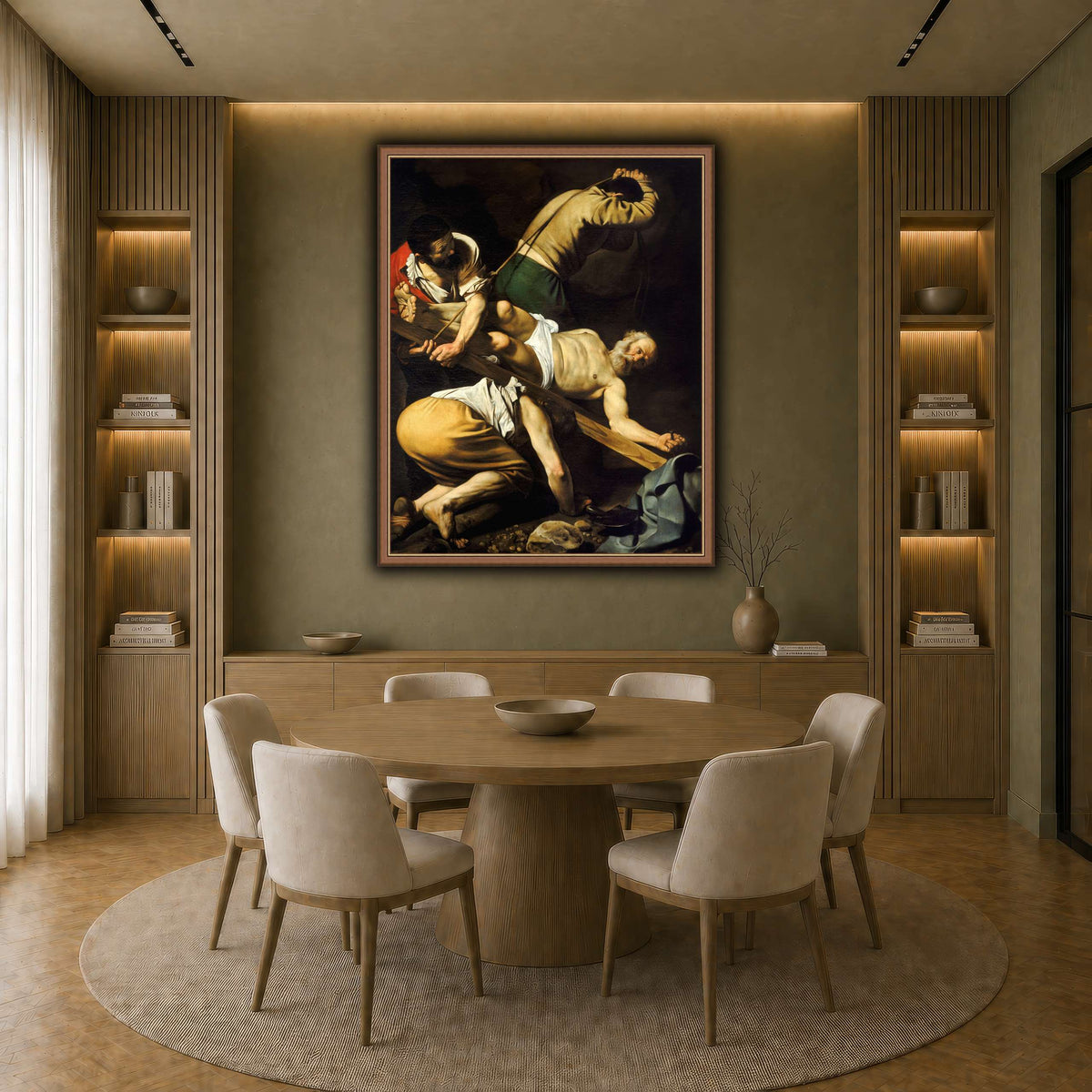 12 earth-dining room