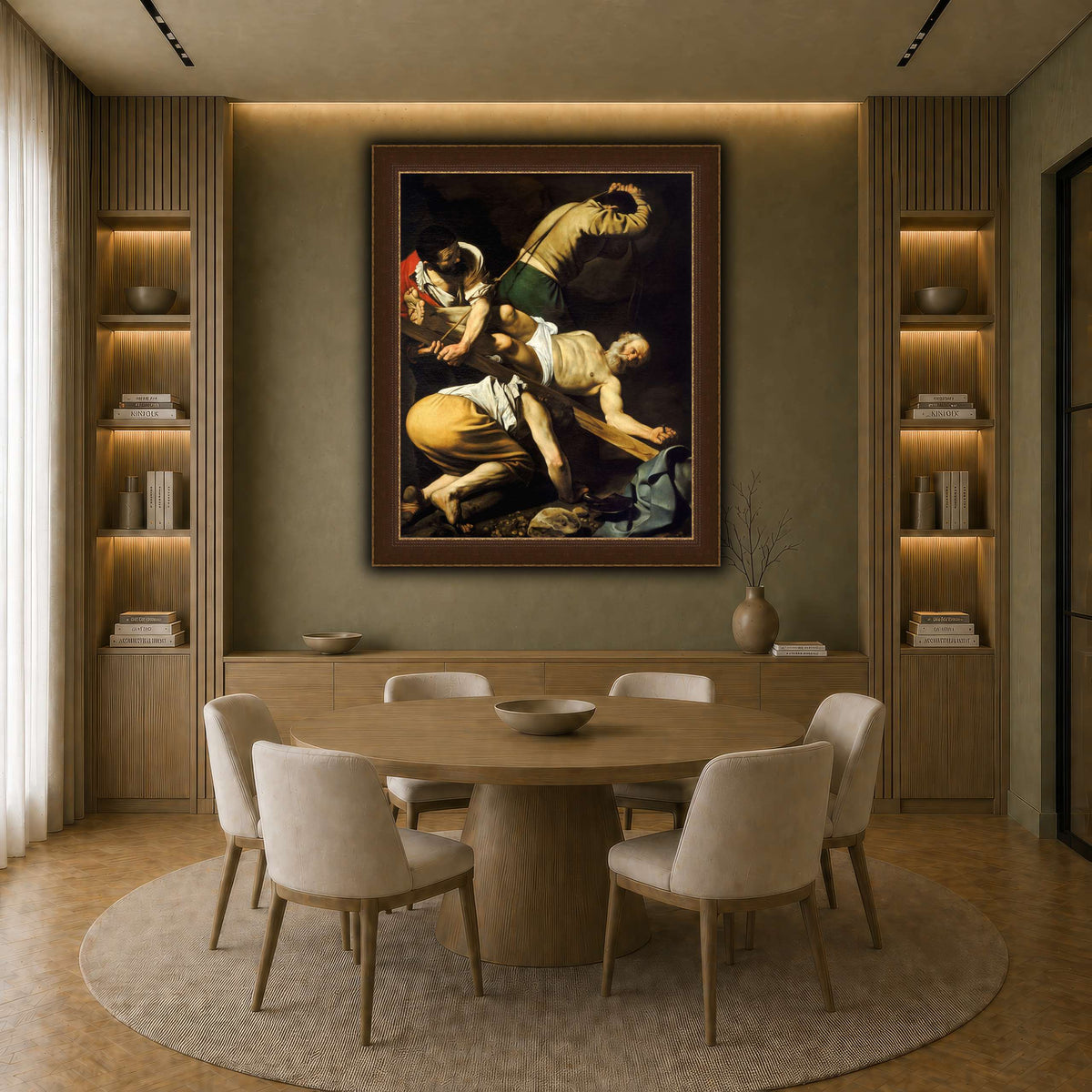 12 earth-dining room