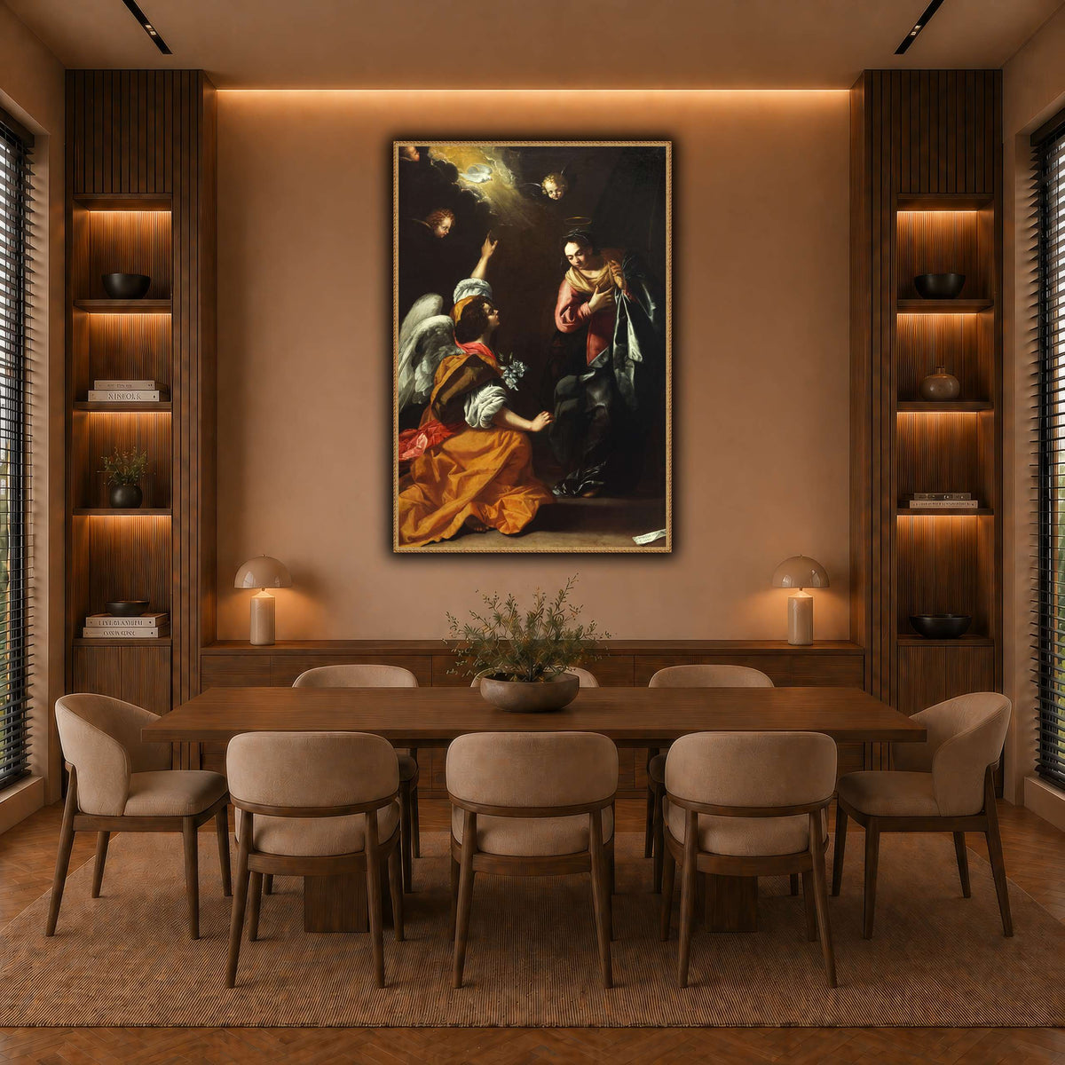 12 warm-dining room