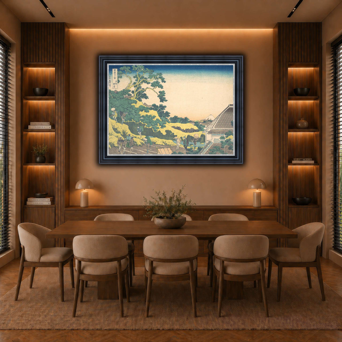 13_Katsushika Hokusai warm-dining room
