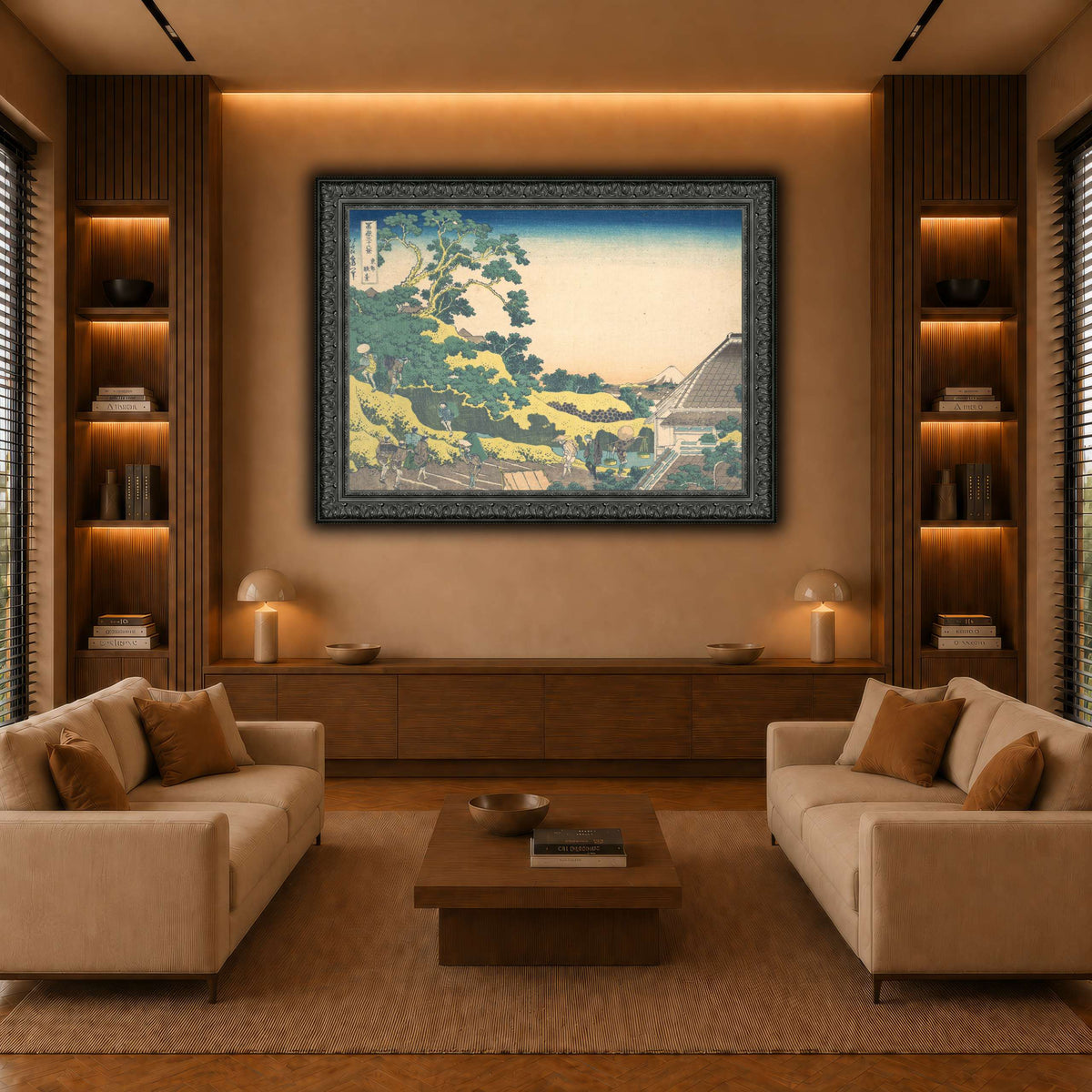 13_Katsushika Hokusai warm-living-room