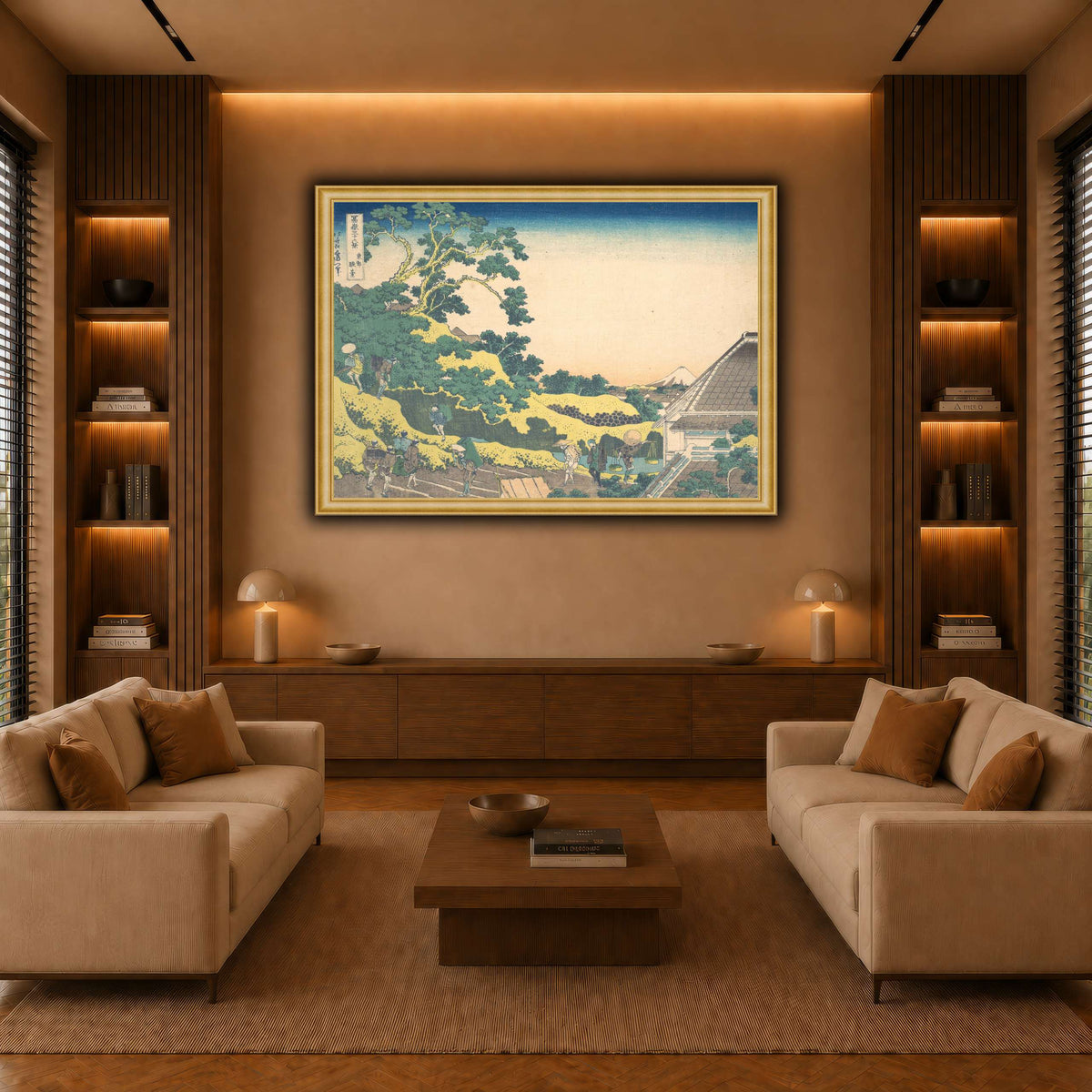 13_Katsushika Hokusai warm-living-room