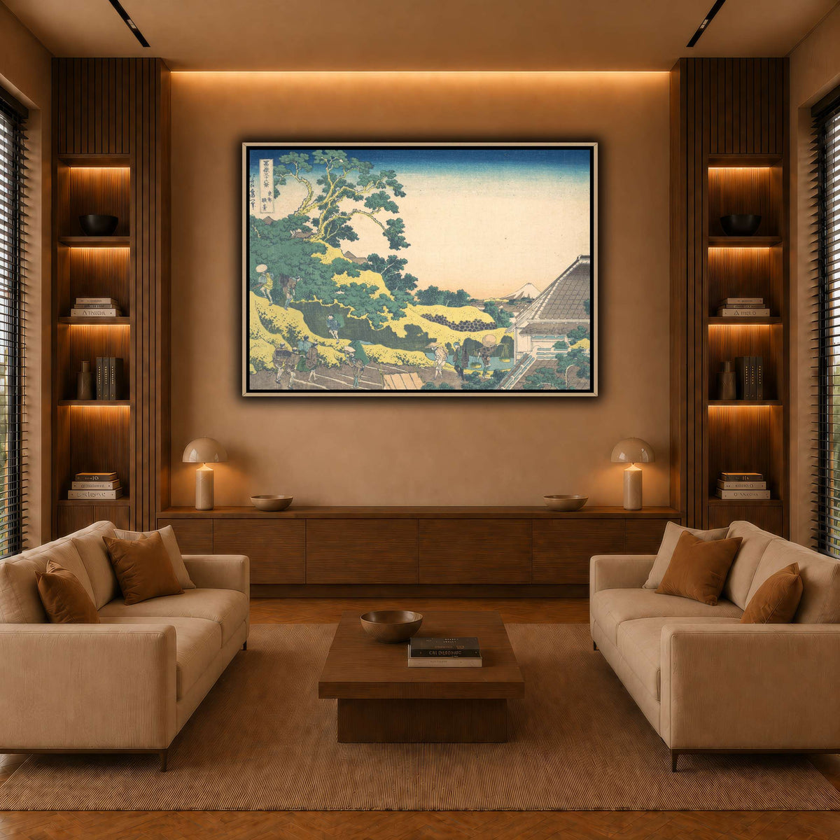13_Katsushika Hokusai warm-living-room