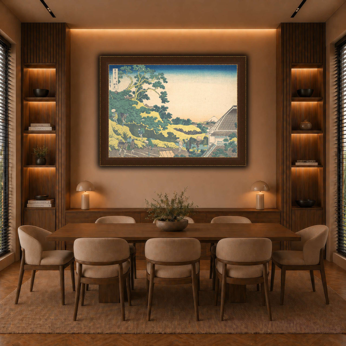 13_Katsushika Hokusai warm-dining room