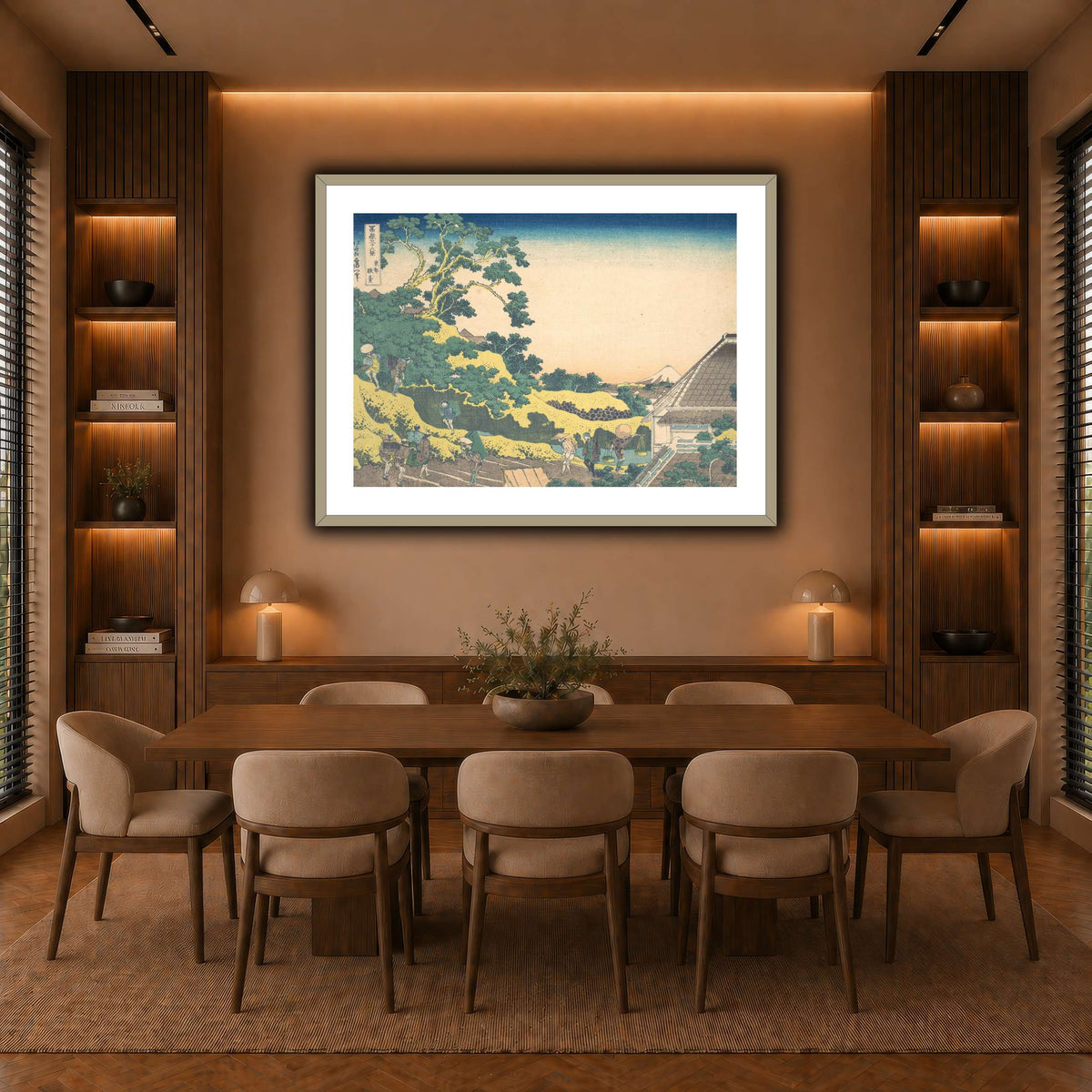 13_Katsushika Hokusai warm-dining room