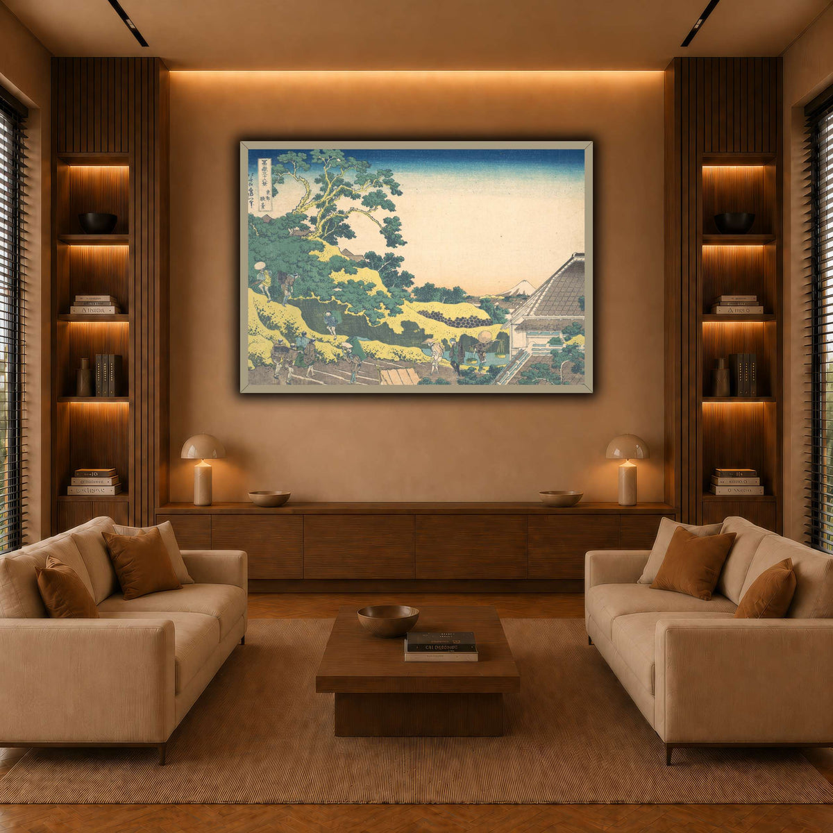 13_Katsushika Hokusai warm-living-room