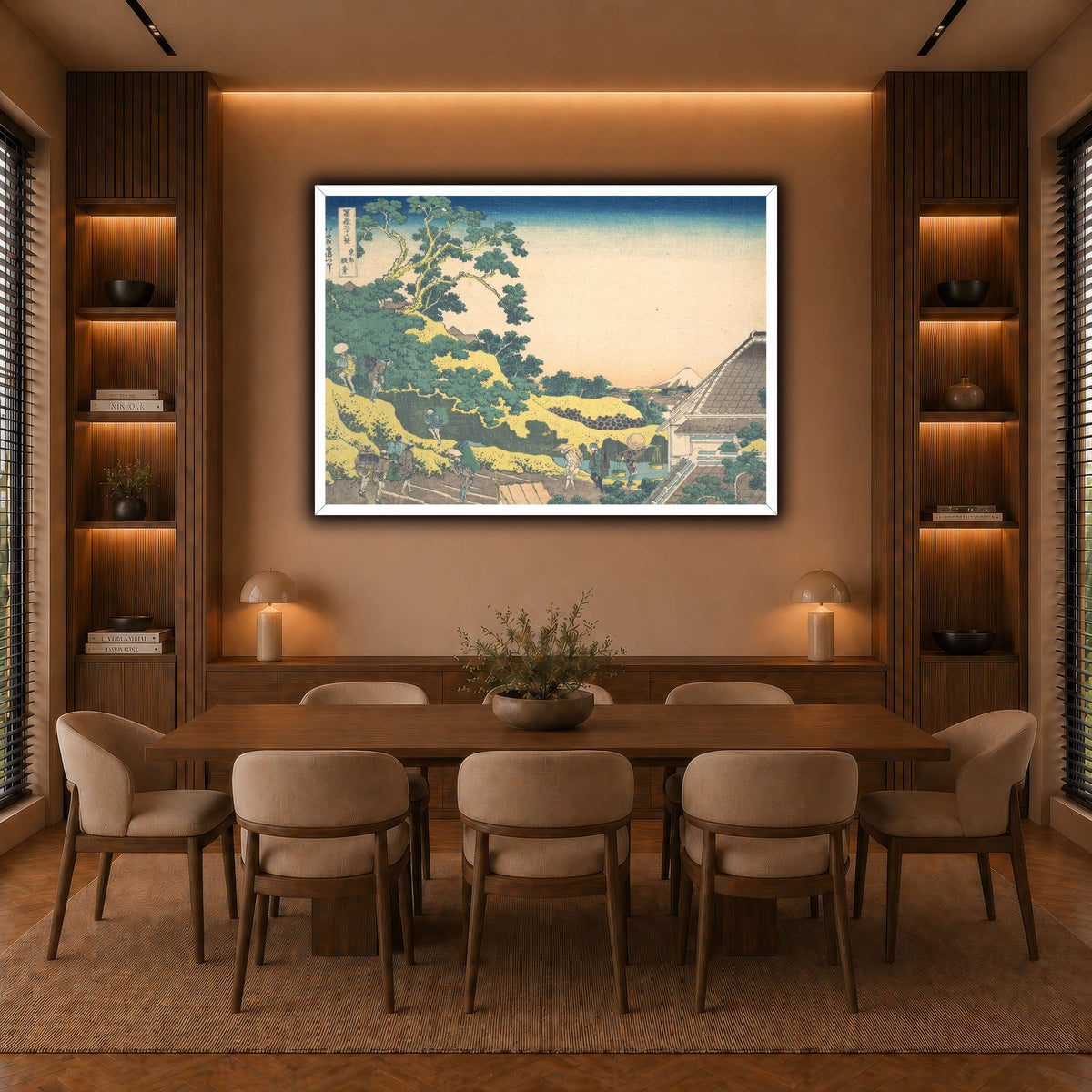 13_Katsushika Hokusai warm-dining room