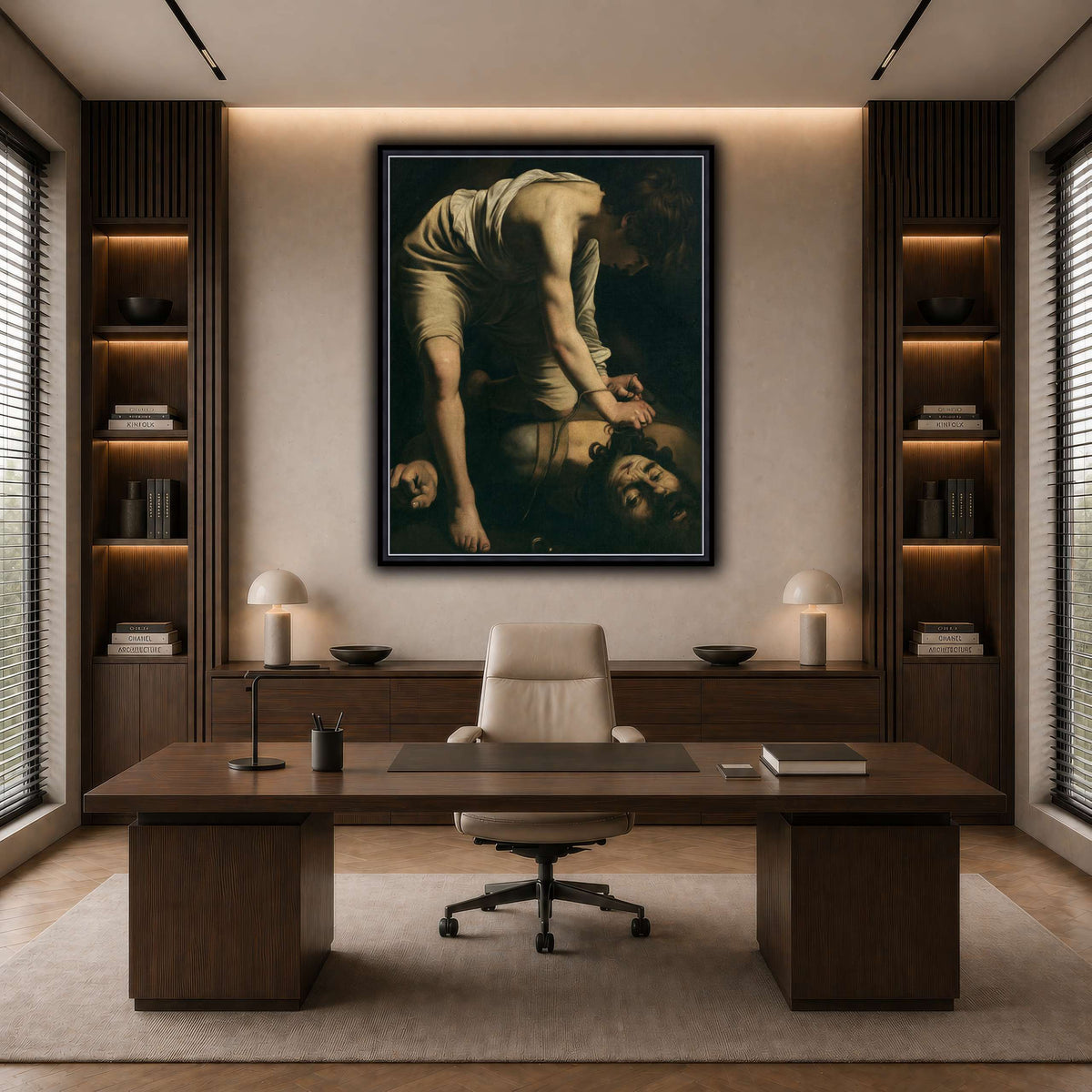 13 dark neutral-office