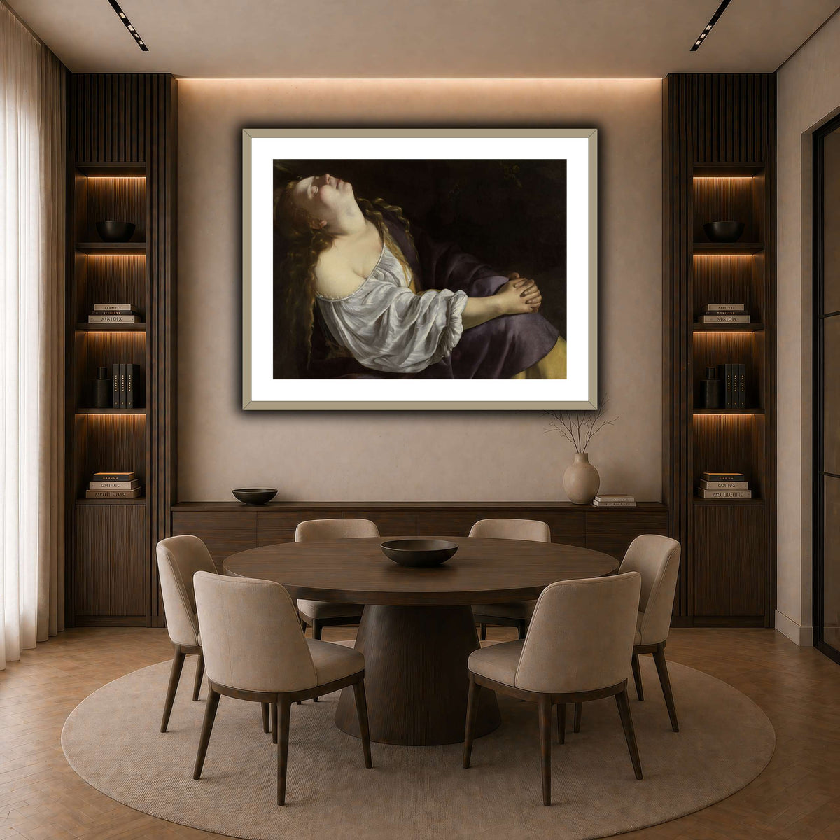 14 dark neutral-dining room