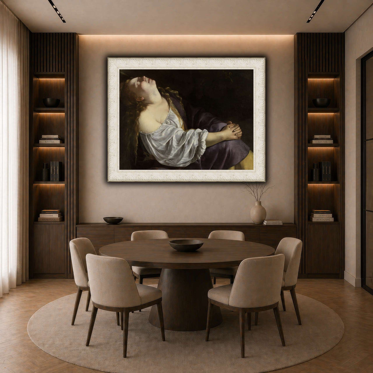 14 dark neutral-dining room