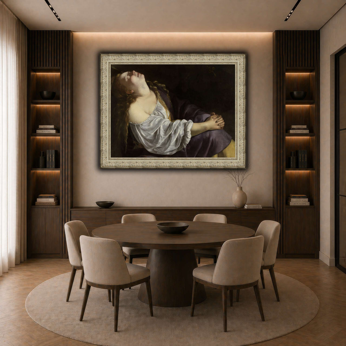 14 dark neutral-dining room