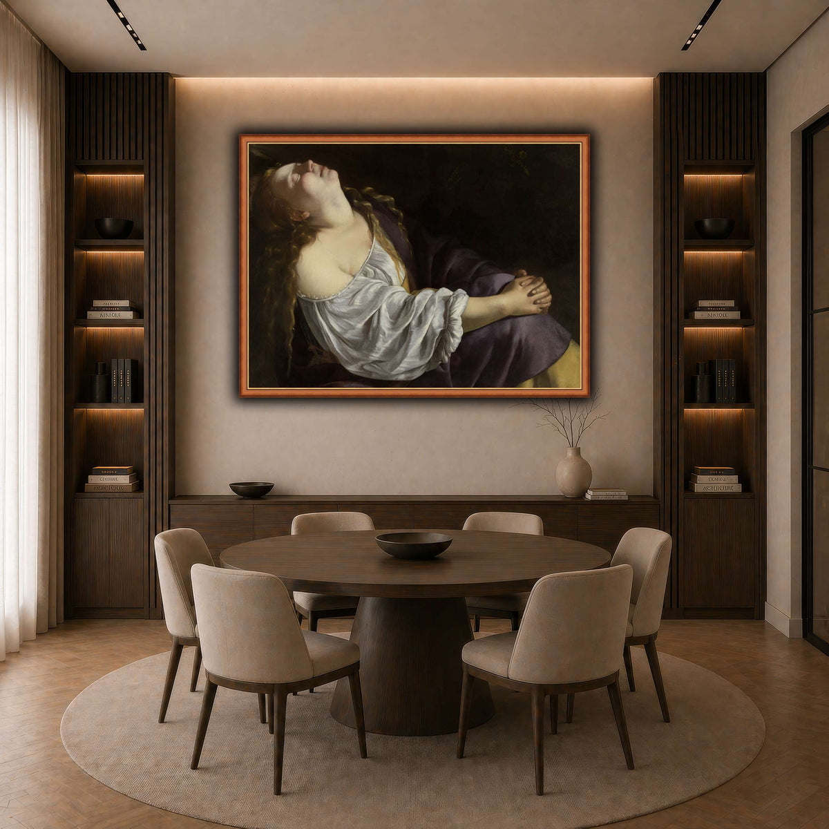 14 dark neutral-dining room