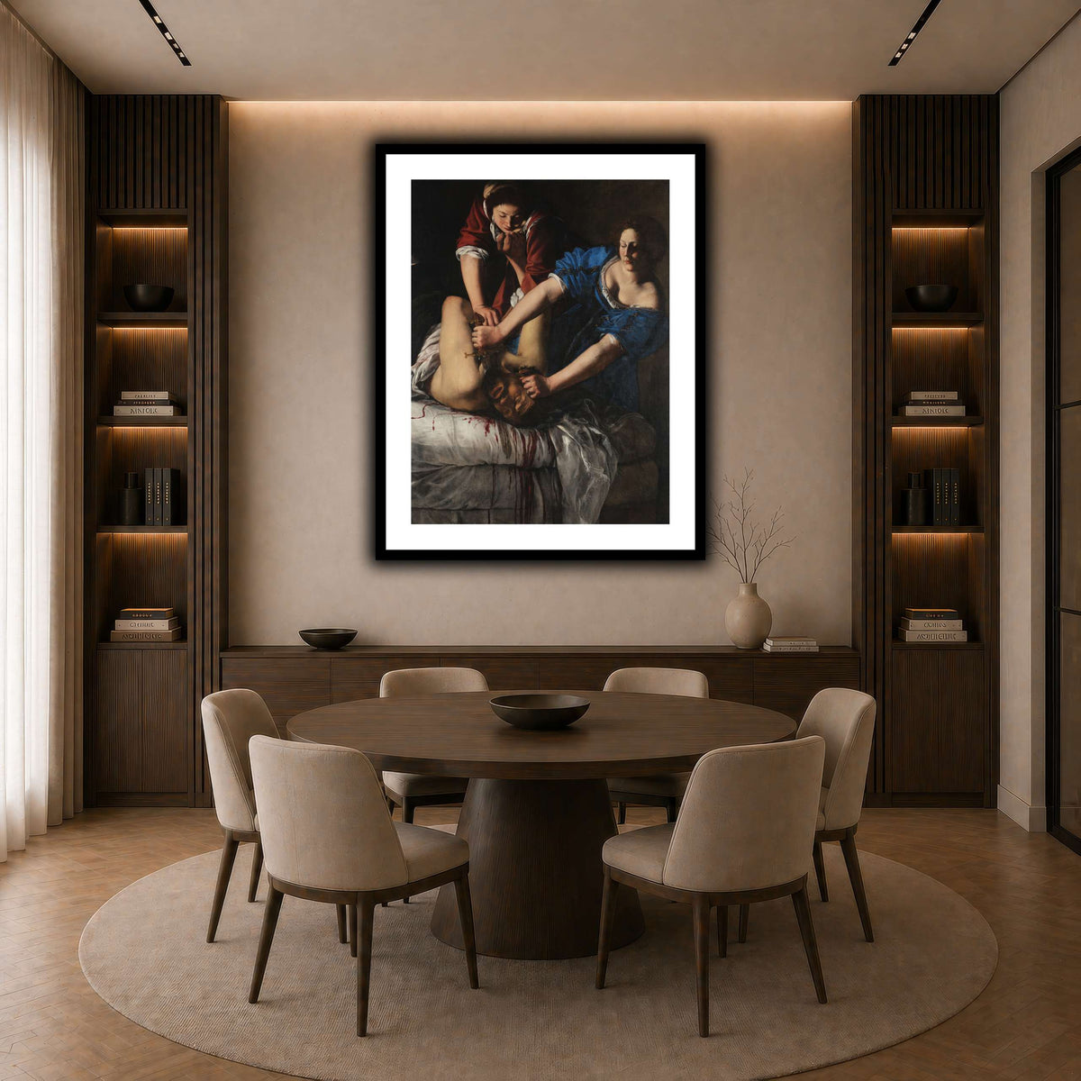 15 dark neutral-dining room