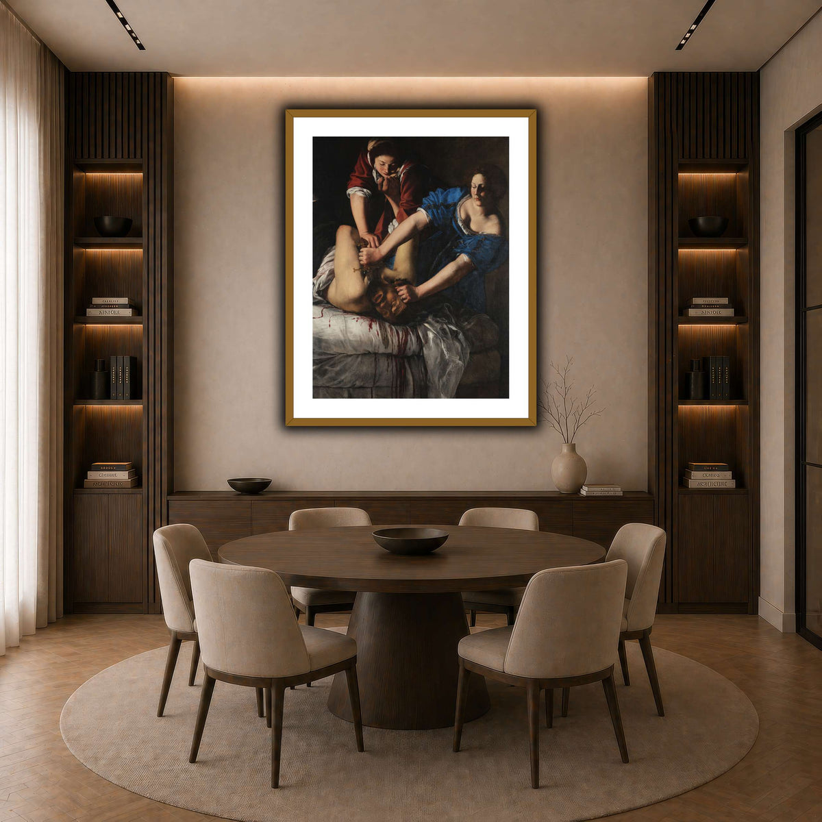 15 dark neutral-dining room