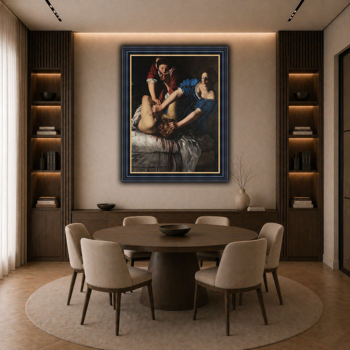 15 dark neutral-dining room